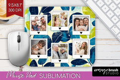 Eucalyptus Photo Mouse Pad PNG - Botanical Picture Frame Pad Product Image 1