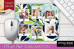 Eucalyptus Photo Mouse Pad PNG - Botanical Picture Frame Pad Product Image 1
