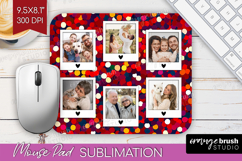 Glitter Photo Mouse Pad PNG - Sparkle Picture Frame Mouse Product Image 1