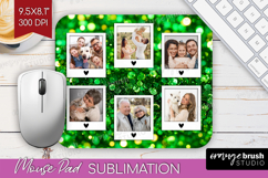 Glitter Photo Mouse Pad PNG - Sparkle Picture Frame Mouse Product Image 1