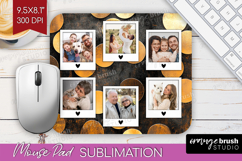 Rose Gold Photo Mouse Pad PNG - Abstract Picture Frame Mouse Product Image 1