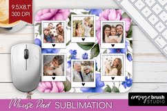 Spring Photo Mouse Pad PNG - Flowers Picture Frame Mouse Pad Product Image 1