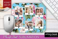 Spring Photo Mouse Pad PNG - Flowers Picture Frame Mouse Pad Product Image 1