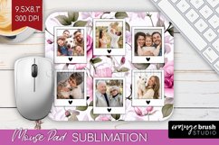 Spring Photo Mouse Pad PNG - Flowers Picture Frame Mouse Pad Product Image 1