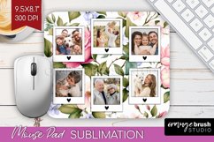 Spring Photo Mouse Pad PNG - Flowers Picture Frame Mouse Pad Product Image 1