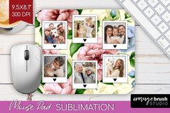 Spring Photo Mouse Pad PNG - Flowers Picture Frame Mouse Pad Product Image 1