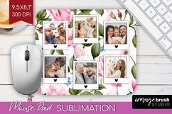 Spring Photo Mouse Pad PNG - Flowers Picture Frame Mouse Pad Product Image 1
