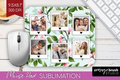 Spring Photo Mouse Pad PNG - Flowers Picture Frame Mouse Pad Product Image 1