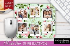 Spring Photo Mouse Pad PNG - Flowers Picture Frame Mouse Pad Product Image 1