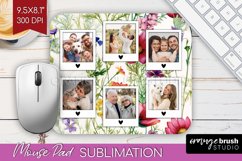 Spring Photo Mouse Pad PNG - Flowers Picture Frame Mouse Pad Product Image 1