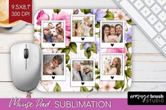 Spring Photo Mouse Pad PNG - Flowers Picture Frame Mouse Pad Product Image 1