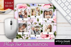 Spring Photo Mouse Pad PNG - Flowers Picture Frame Mouse Pad Product Image 1