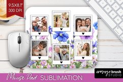Wildflowers Photo Mouse Pad PNG - Floral Picture Frame Mouse Product Image 1