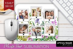 Wildflowers Photo Mouse Pad PNG - Floral Picture Frame Mouse Product Image 1