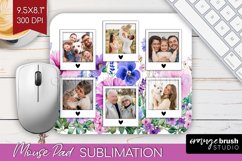 Wildflowers Photo Mouse Pad PNG - Floral Picture Frame Mouse Product Image 1
