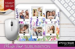Wildflowers Photo Mouse Pad PNG - Floral Picture Frame Mouse Product Image 1