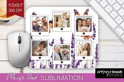 Wildflowers Photo Mouse Pad PNG - Floral Picture Frame Mouse Product Image 1