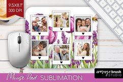 Wildflowers Photo Mouse Pad PNG - Floral Picture Frame Mouse Product Image 1