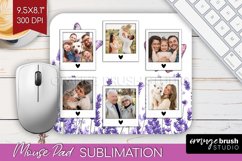 Wildflowers Photo Mouse Pad PNG - Floral Picture Frame Mouse Product Image 1