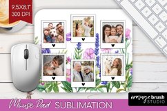 Wildflowers Photo Mouse Pad PNG - Floral Picture Frame Mouse Product Image 1
