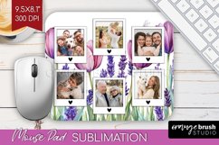 Wildflowers Photo Mouse Pad PNG - Floral Picture Frame Mouse Product Image 1
