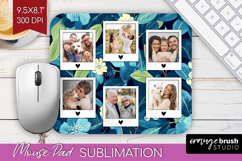 Eucalyptus Photo Mouse Pad PNG - Botanical Picture Frame Pad Product Image 1