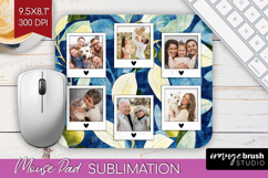 Eucalyptus Photo Mouse Pad PNG - Botanical Picture Frame Pad Product Image 1