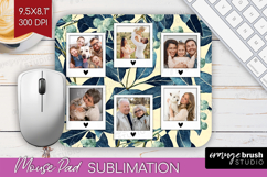 Eucalyptus Photo Mouse Pad PNG - Botanical Picture Frame Pad Product Image 1