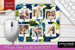 Eucalyptus Photo Mouse Pad PNG - Botanical Picture Frame Pad Product Image 1