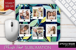 Eucalyptus Photo Mouse Pad PNG - Botanical Picture Frame Pad Product Image 1