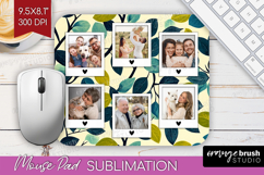 Eucalyptus Photo Mouse Pad PNG - Botanical Picture Frame Pad Product Image 1