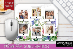 Wildflowers Photo Mouse Pad PNG - Summer Flowers Picture Pad Product Image 1