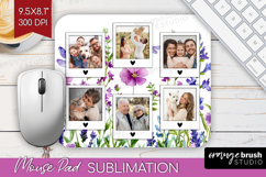 Wildflowers Photo Mouse Pad PNG - Summer Flowers Picture Pad Product Image 1
