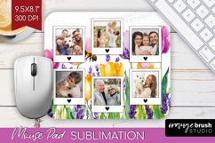 Wildflowers Photo Mouse Pad PNG - Summer Flowers Picture Pad Product Image 1