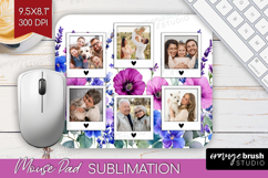 Wildflowers Photo Mouse Pad PNG - Summer Flowers Picture Pad Product Image 1