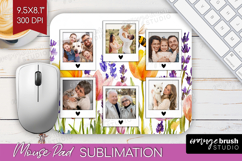 Wildflowers Photo Mouse Pad PNG - Summer Flowers Picture Pad Product Image 1