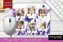 Wildflowers Photo Mouse Pad PNG - Summer Flowers Picture Pad Product Image 1