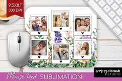 Wildflowers Photo Mouse Pad PNG - Summer Flowers Picture Pad Product Image 1