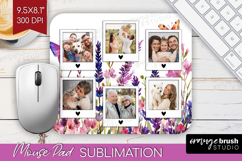 Wildflowers Photo Mouse Pad PNG - Summer Flowers Picture Pad Product Image 1