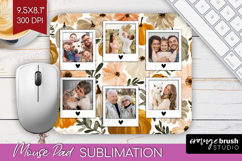 Pumpkun Photo Mouse Pad PNG - Fall Picture Frame Mouse Pad Product Image 1
