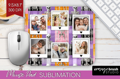 Halloween Photo Mouse Pad PNG - Spooky Picture Frame Mouse Product Image 1