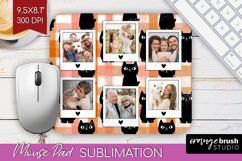Halloween Photo Mouse Pad PNG - Spooky Picture Frame Mouse Product Image 1