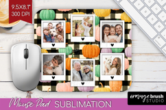 Halloween Photo Mouse Pad PNG - Spooky Picture Frame Mouse Product Image 1