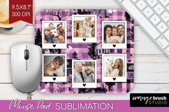 Halloween Photo Mouse Pad PNG - Spooky Picture Frame Mouse Product Image 1
