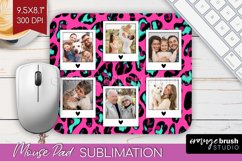 Leopard Print Photo Mouse Pad PNG - Animal Pattern Picture Product Image 1