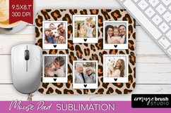 Leopard Print Photo Mouse Pad PNG - Animal Pattern Picture Product Image 1