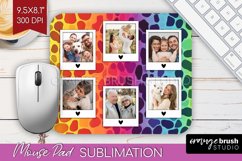Leopard Print Photo Mouse Pad PNG - Animal Pattern Picture Product Image 1