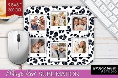 Leopard Print Photo Mouse Pad PNG - Animal Pattern Picture Product Image 1