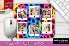 Leopard Print Photo Mouse Pad PNG - Animal Pattern Picture Product Image 1