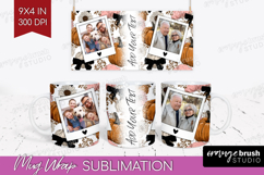Pumpkun Photo Mug Wrap PNG - Fall Picture Frame Mug Product Image 1